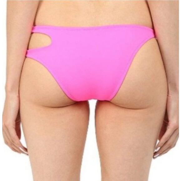L'AGENT by Agent Provocateur Agata Pink Bikini Bottom - S 2 - Picture 2 of 5